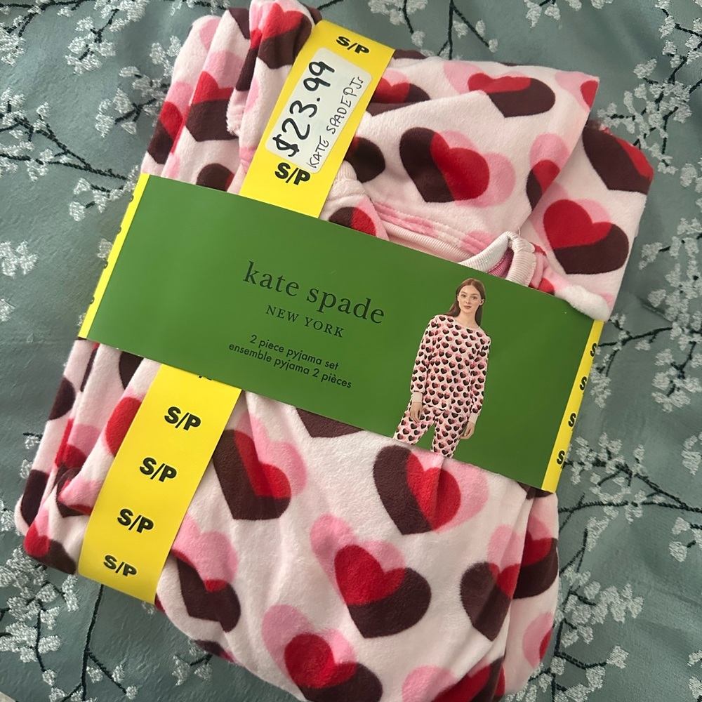 Kate Spade Multicolor Heart Pajama Set